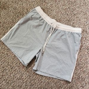 Goodfellow & Co. Elastic Waist Shorts Pockets Men's XL Grey Active Lightweight